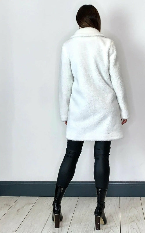 Stud Button Borg Teddy Coat (1905)